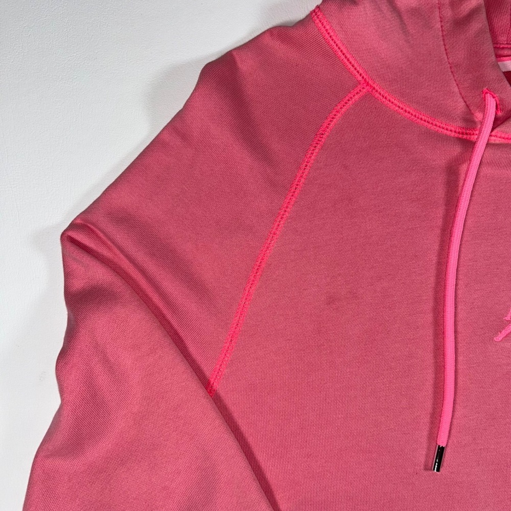 Jordan Wings Washed Fleece Hoodie Mens S Digital Pink Jumpman CD4567-602 - Picture 3 of 16
